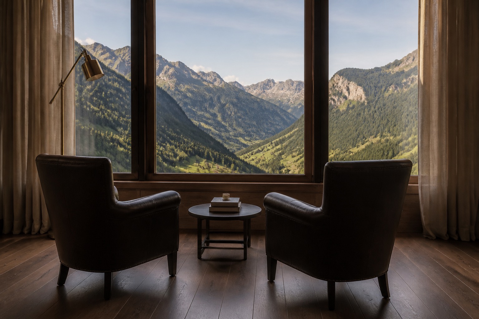 Coaching-Atelier mit Blick ins Alpental